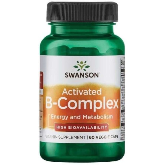 Swanson Activated B-Complex 60 Veggie Caps