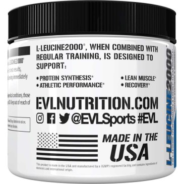 EVL L-Leucine2000 200gr | MuscleBody.gr