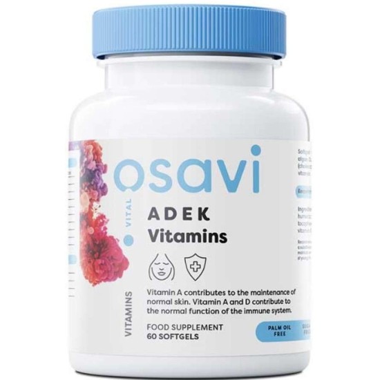 Osavi ADEK Vitamins 60softgels