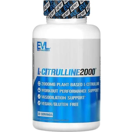 EVL Nutrition L-Citrulline2000 90vcaps | 22.90€ | MuscleBody.gr