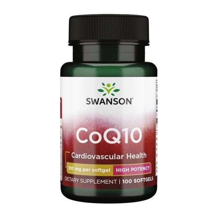 Swanson CoQ10 100mg 100softgels | 24.90 € | MuscleBody.gr