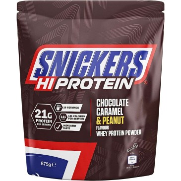 Snickers Hi Protein Powder Chocolate 875gr | MuscleBody.gr