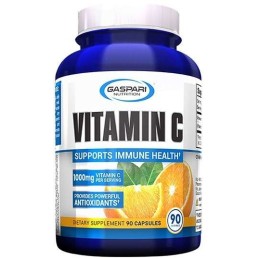 Gaspari Vitamin C 1000mg 90caps | 10.90€ | Αντιοξειδωτικά | MuscleBody.gr