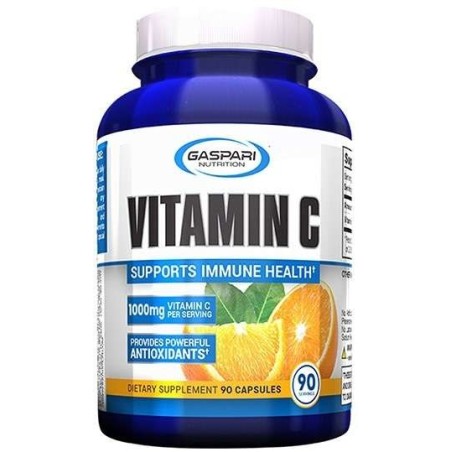 Gaspari Vitamin C 1000mg 90caps | 10.90€ | Αντιοξειδωτικά | MuscleBody.gr