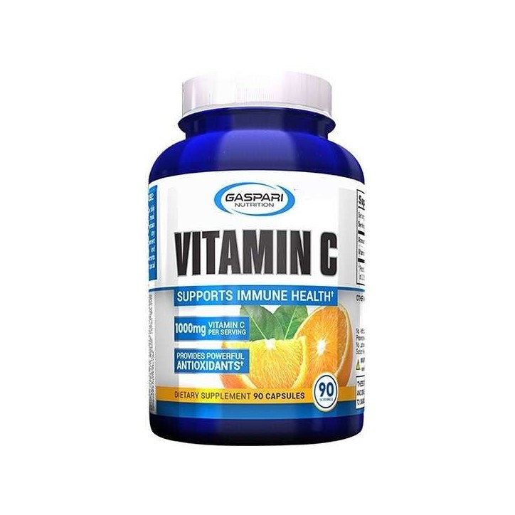 Gaspari Vitamin C 1000mg 90caps | 10.90€ | Αντιοξειδωτικά | MuscleBody.gr