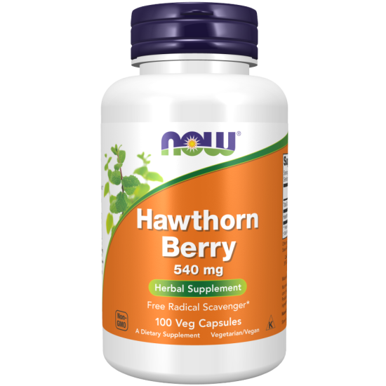 Now Foods Hawthorn Berry 540mg-100vcaps