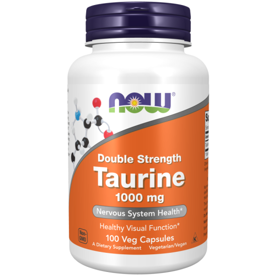 Now Foods Taurine 1000mg 100caps