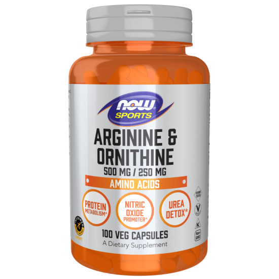 NOW Foods Arginine & Ornithine 100caps