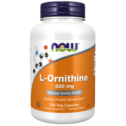 L-Ornithine Now Foods 120caps | MuscleBody.gr