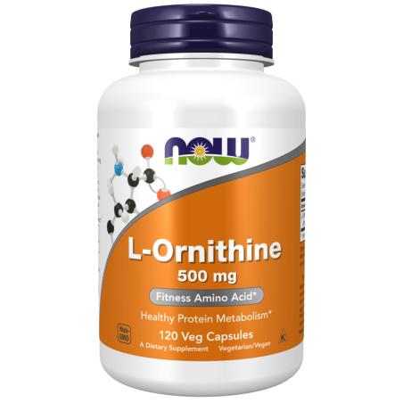 L-Ornithine Now Foods 120caps | MuscleBody.gr