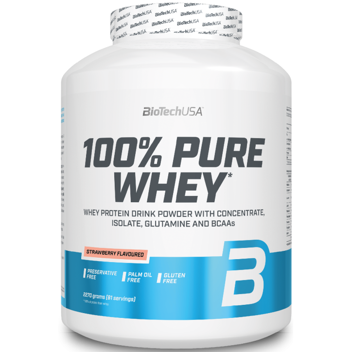 Biotech 100% Pure Whey 2270gr | MuscleBody.gr