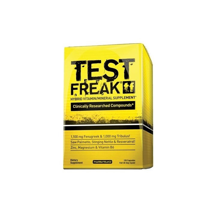 Test Freak PharmaFreak 120caps | Test Booster | MuscleBody.gr