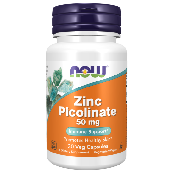 Now Foods Zinc Picolinate 50mg 60vcaps