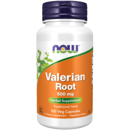 NOW Foods Valerian Root 500 mg /100 caps | MuscleBody.gr