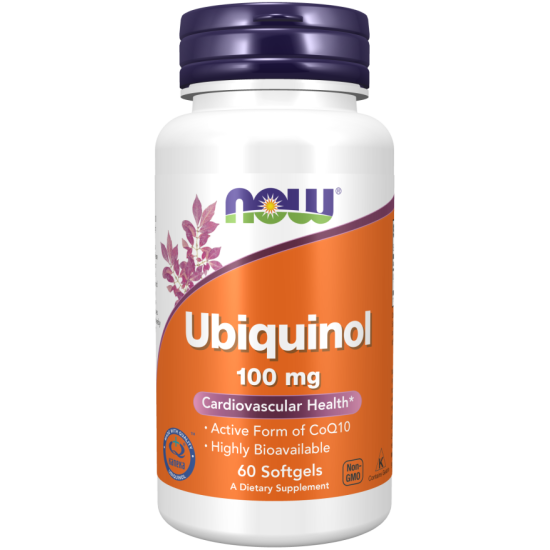 Now Foods Ubiquinol 100mg 60softgels