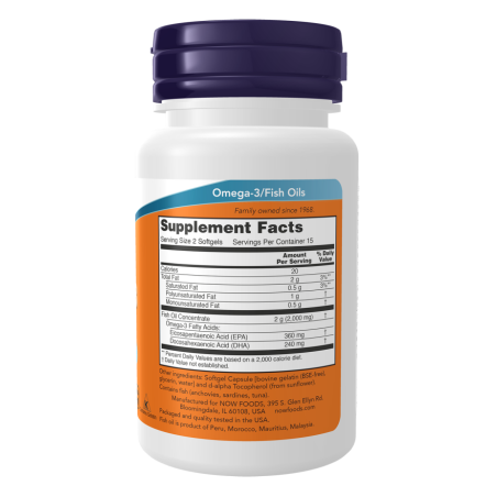 Now Foods Omega 3 100softgels