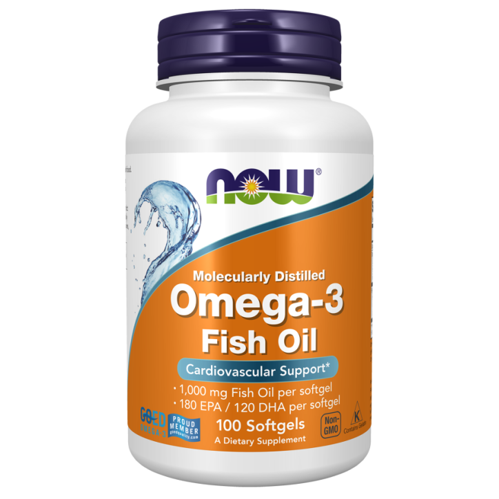 Now Foods Omega 3 100softgels 1000mg | MuscleBody.gr