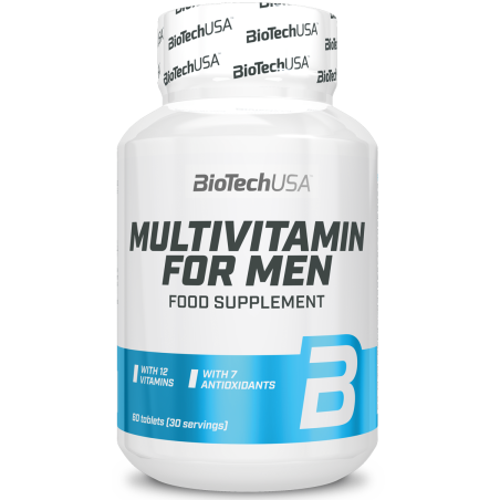 Biotech MultiVitamin for Men 60tabs | MuscleBody.gr