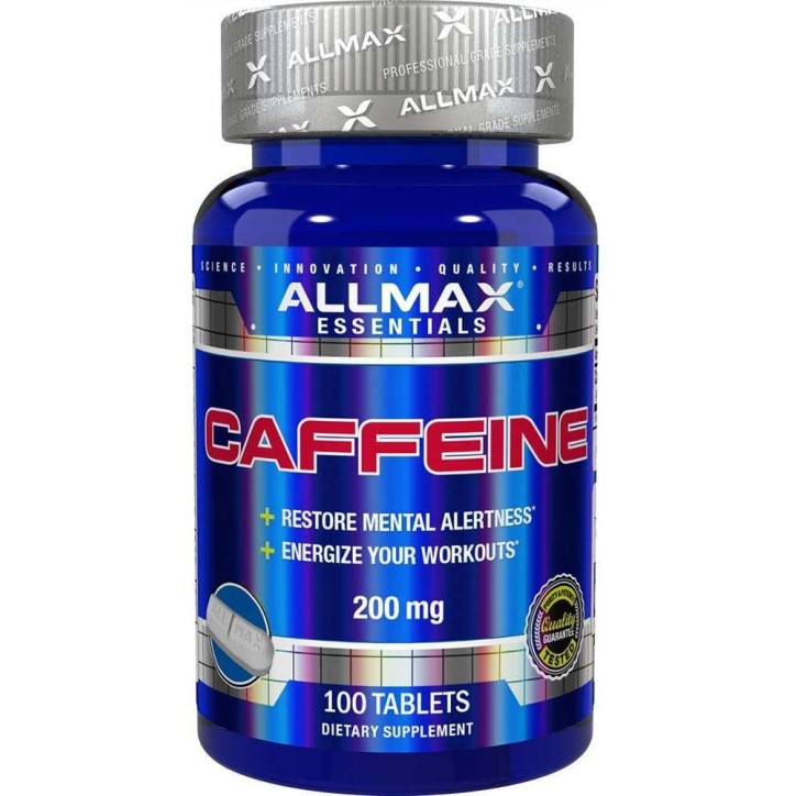 AllMax Caffeine 200mg 100tabs | MuscleBody.gr