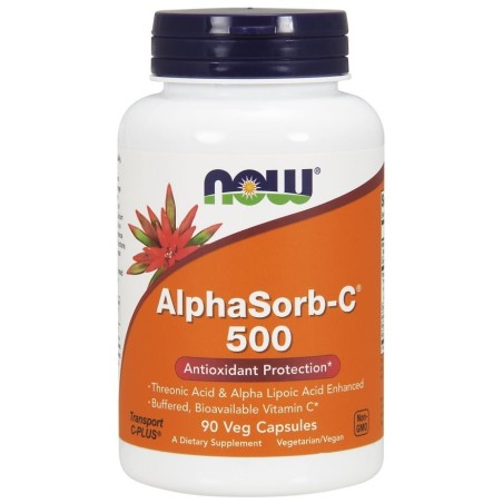 Now Foods AlphaSorb-C 500mg 90vcaps| MuscleBody.gr