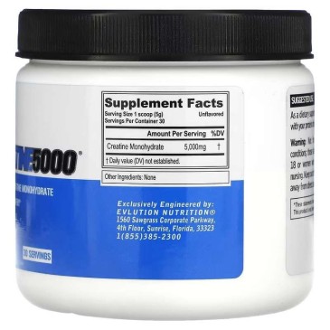 EVL Nutrition Creatine5000 150gr | MuscleBody.gr