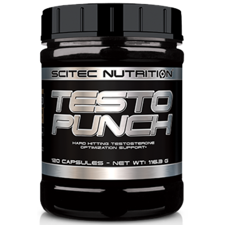 Scitec Testo Punch 120caps | MuscleBody.gr