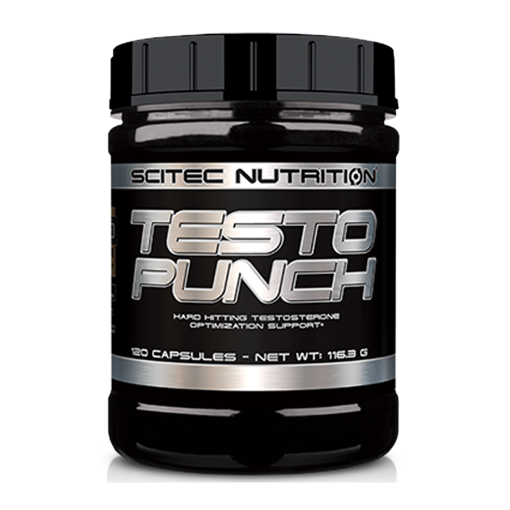 Scitec Testo Punch 120caps | MuscleBody.gr