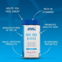 Applied Nutrition Hair Skin & Nails 60caps