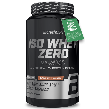 Biotech Iso Whey Zero Black 908gr | MuscleBody.gr