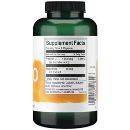 Swanson Vitamin C With Rose Hips Extract 1000mg 90caps