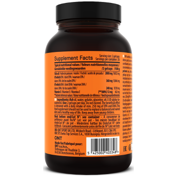 QNT Omega 3 (1000 mg) 60 gelcaps | MuscleBody.gr