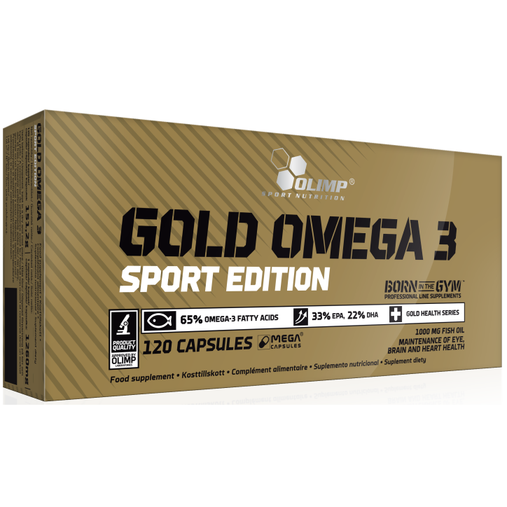 Olimp Gold Omega-3 Sport Edition 120caps