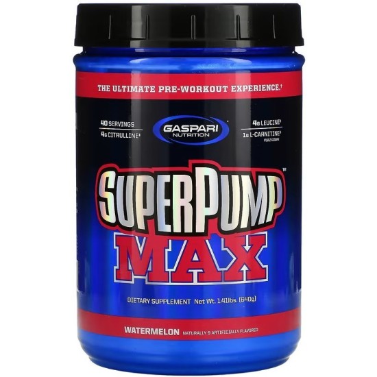 Gaspari Super Pump Max 640gr | MuscleBody.gr