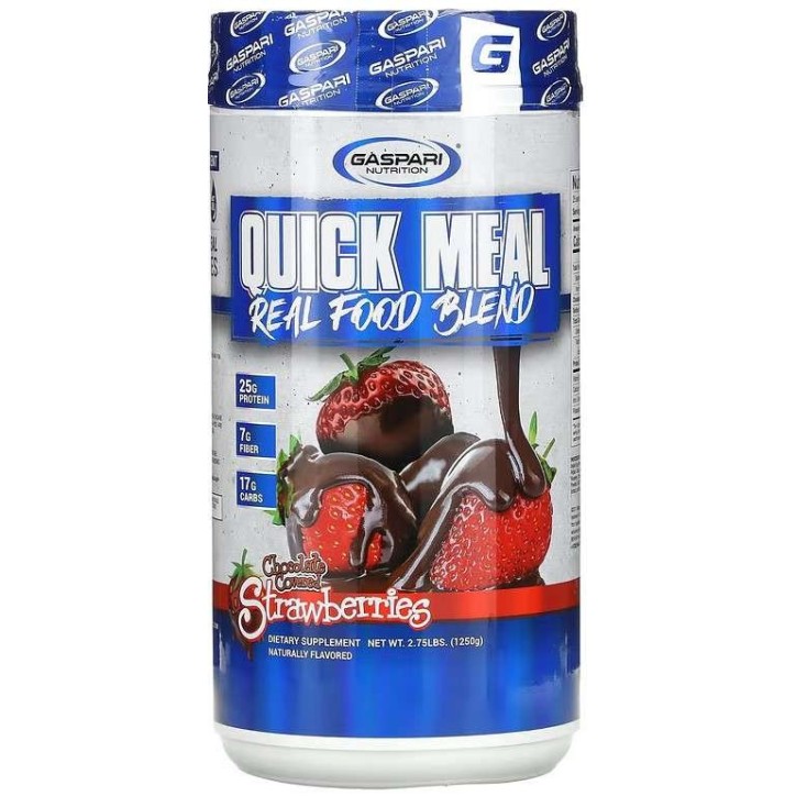 Gaspari Nutrition Quick Meal Real Food Blend 1250gr | MuscleBody.gr