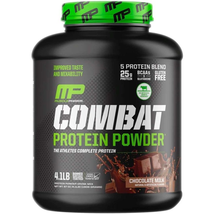 MusclePharm Combat Powder 1814gr - Πρωτεΐνη πολλών πηγών |  MuscleBody.gr