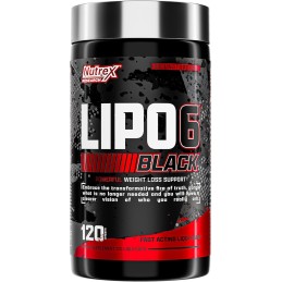 Lipo 6 Black 120caps | Nutrex | MuscleBody.gr