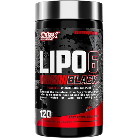 Nutrex Lipo-6 Black 120caps