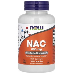 Now Foods NAC with Selenium 600mg 100 caps | MuscleBody.gr