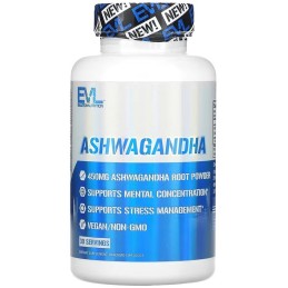 EVL Nutrition Ashwagandha 450mg 30vcaps | MuscleBody.gr