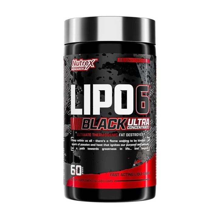 Nutrex Lipo-6 Black Ultra Concentrate 60caps | MuscleBody.gr