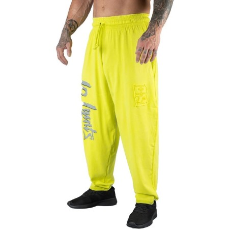 Body Pants LpLimits Stonewashed Jersey Pique Yellow | Musclebody.gr