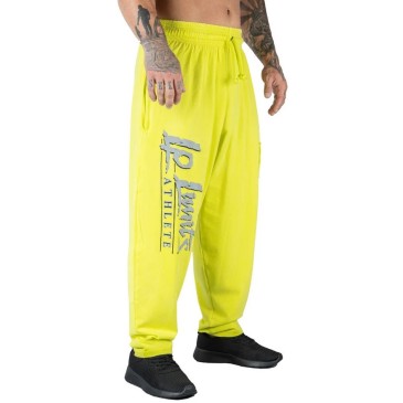 Body Pants LpLimits Stonewashed Jersey Pique Yellow | Musclebody.gr