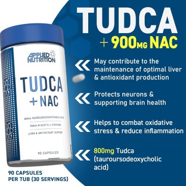 Applied Nutrition Tudca + Nac 90 caps | MuscleBody.gr