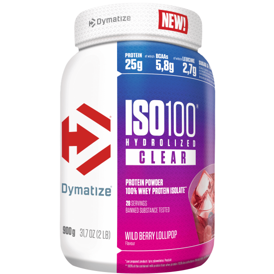 Dymatize ISO 100 Hydrolyzed Clear 900gr