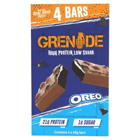 Grenade Oreo Protein Bar 4 x 60gr