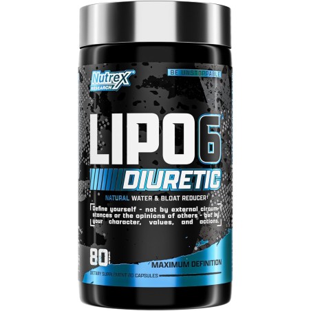 Lipo-6 Black Diuretic 80caps