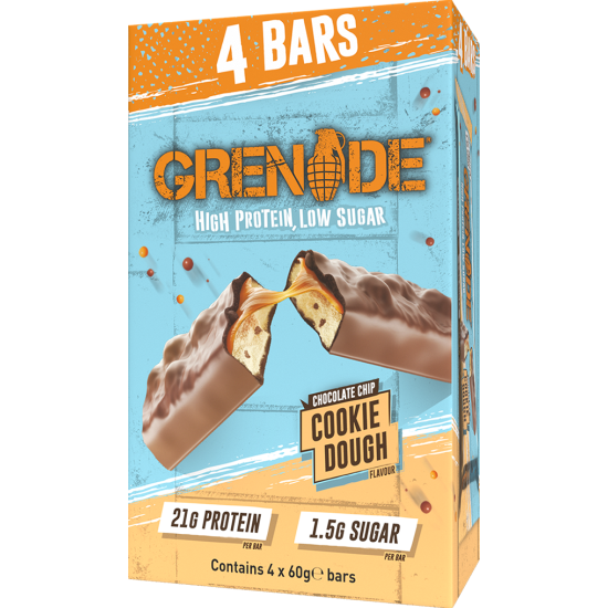 Grenade Protein Bar 4 x 60gr Cookie Dough