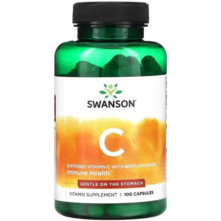 Swanson Buffered Vitamin C with Bioflavonoids 500mg 100caps