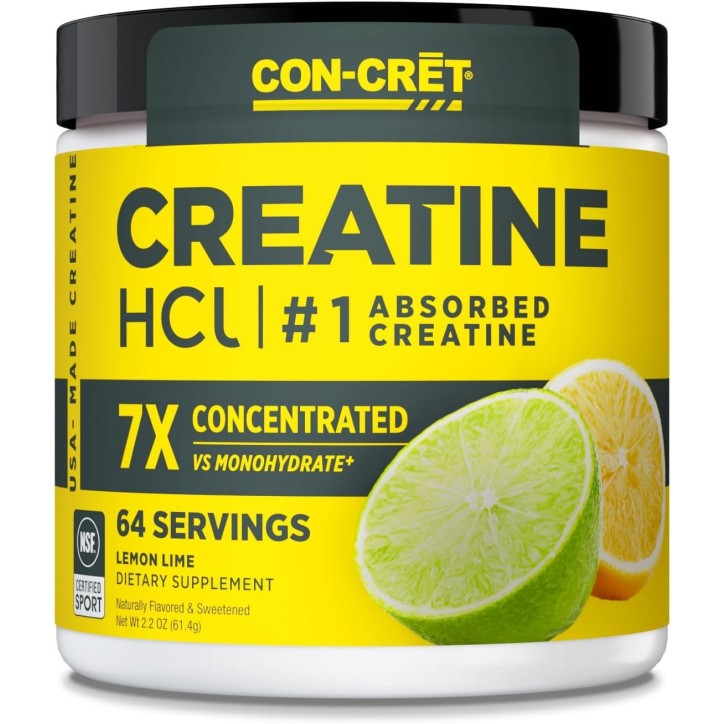 Con Cret Creatine HCl 64serv - Υδροχλωρική Κρεατίνη | MuscleBody.gr