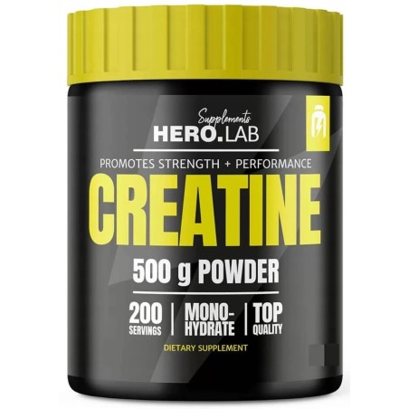 Hiro.Lab Creatine Monohydrate 500gr - Unflavoured - MuscleBody.gr